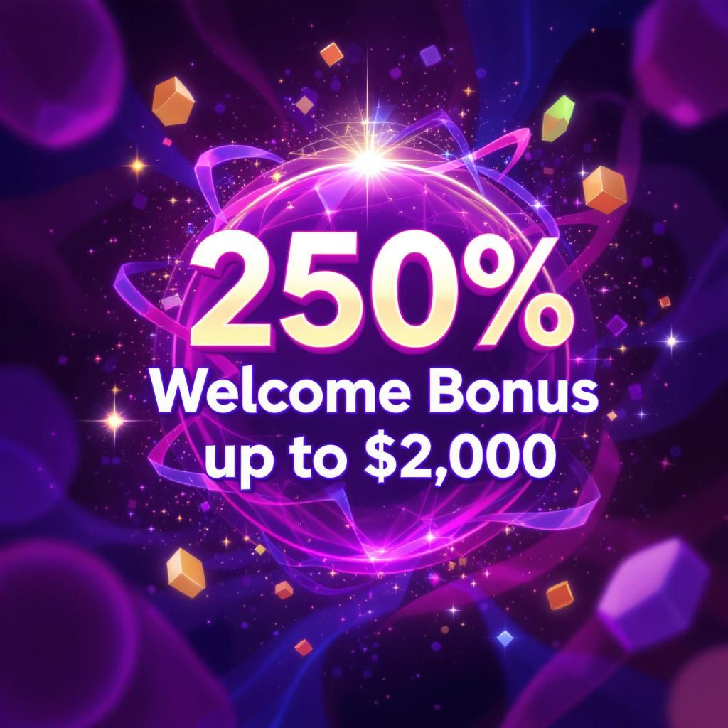 250% Welcome Bonus up to $2,000