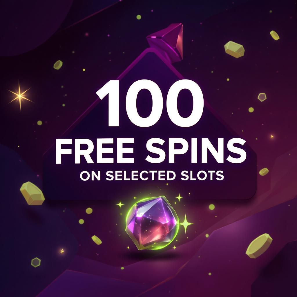 100 Free Spins on Selected Slots